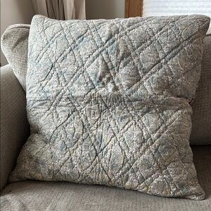 Two Pine Cone Hill Quilted Euro Shams